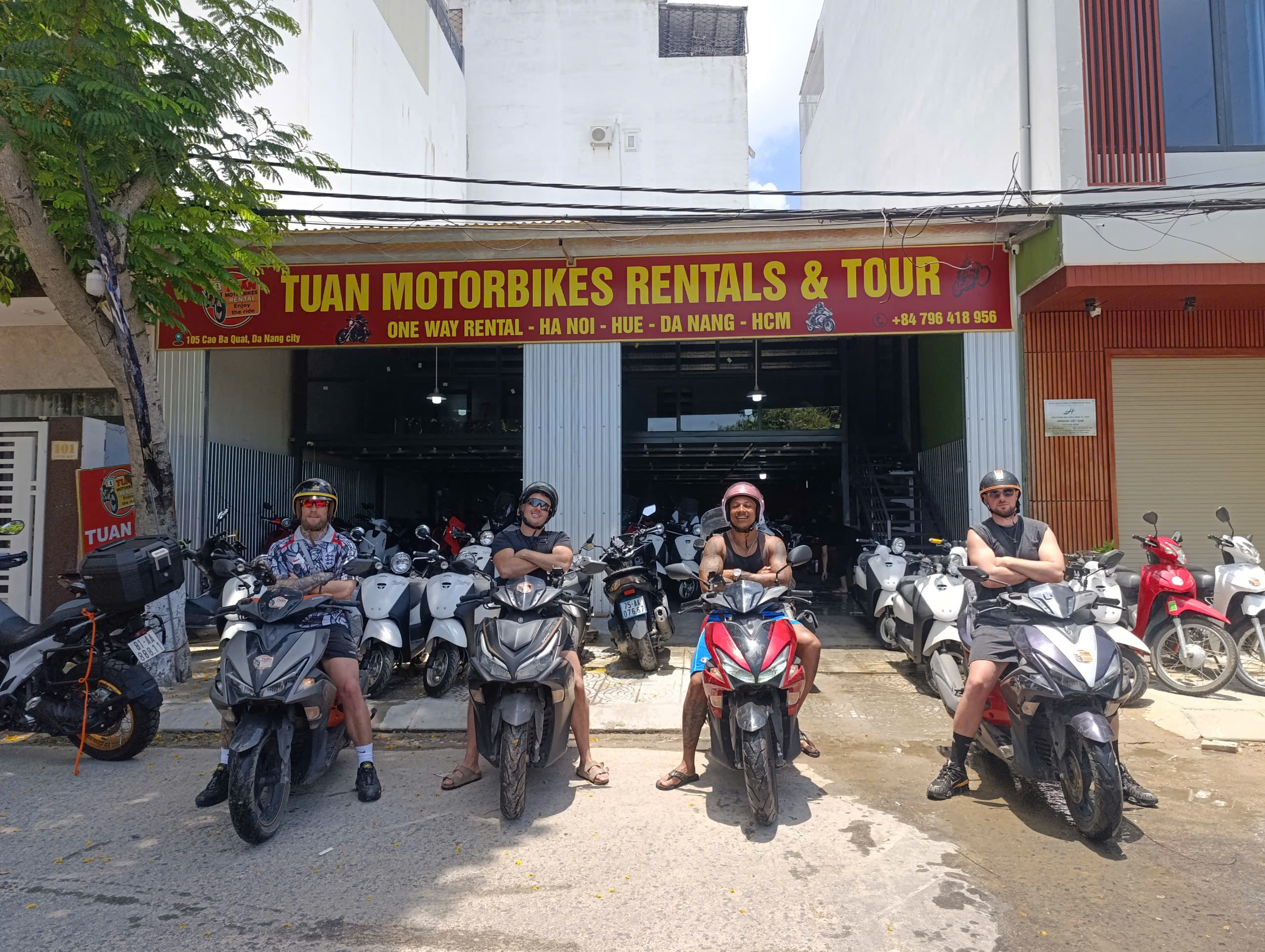 Motorbike rental in Da Nang - Tuan Motorbike